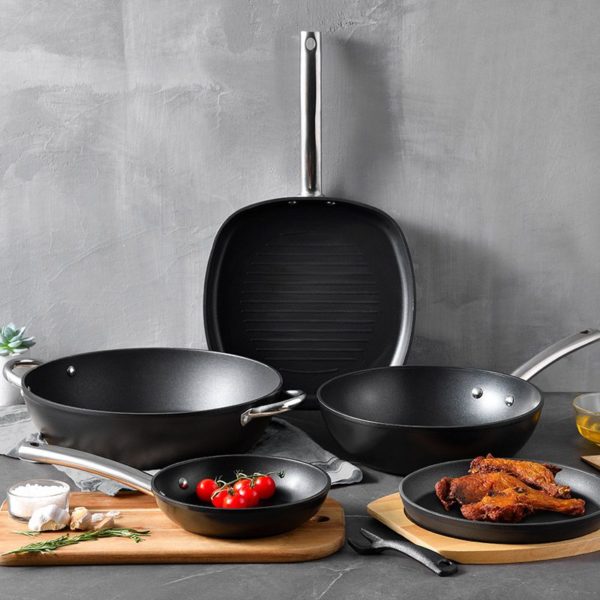 Masterpro Paella Pan - Inductie - 32 x 7.8 cm - Foodies Collection