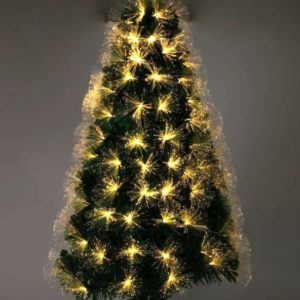 Kerstboom met Verlichting - Fiber Optic - 90 cm