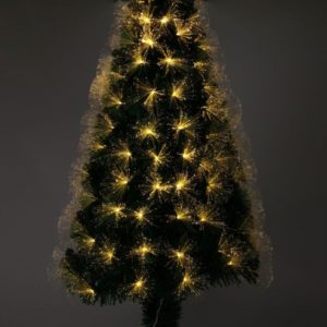 Kerstboom met Verlichting - Fiber Optic - 120 cm