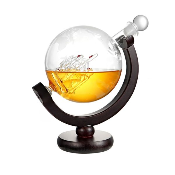 Ceruzo Whiskey Karaf - Globe Decanter