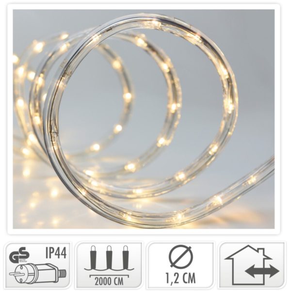 LED Lichtslang - 20 meter - warm wit