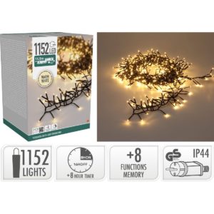 Treecluster Kerstboomverlichting - 1152led - warm wit