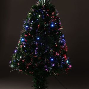 Kerstboom met Fiberverlichting - 90 cm - multicolor