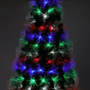 Kerstboom met Verlichting - Fiber Optic - 90 cm - multicolor