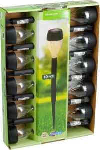 Solar Tuinlamp LED - 10 stuks