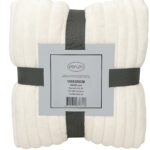 Ceruzo Fleece deken - 150x200 cm - creme