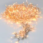 LED-verlichting - 80 LED - Lichtfuncties - Timer - 6 meter - transparant snoer