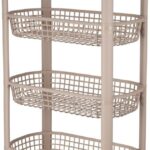 Keukentrolley 4 Wielen - Beige