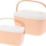 Koelboxen set - Roze - 30 en 15 Liter