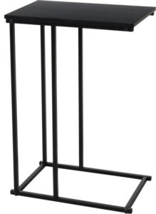 Bijzettafel - Zwart - 40x26x58 cm