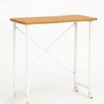Ceruzo Wandtafel -  80x40x75 cm - Inklapbaar Tafelblad - Wit