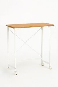 Ceruzo Wandtafel -  80x40x75 cm - Inklapbaar Tafelblad - Wit