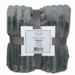 Ceruzo Fleece deken - 150x200 cm - grijs