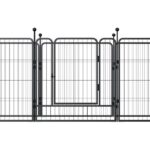 Ceruzo Hondenren met Deur - Hoogte 60 cm - Omtrek 480cm
