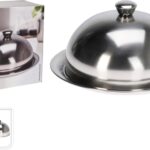 Stolp met Dienblad - RVS - 30cm