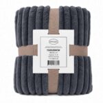 Ceruzo Fleece deken - 150x200 cm - antraciet