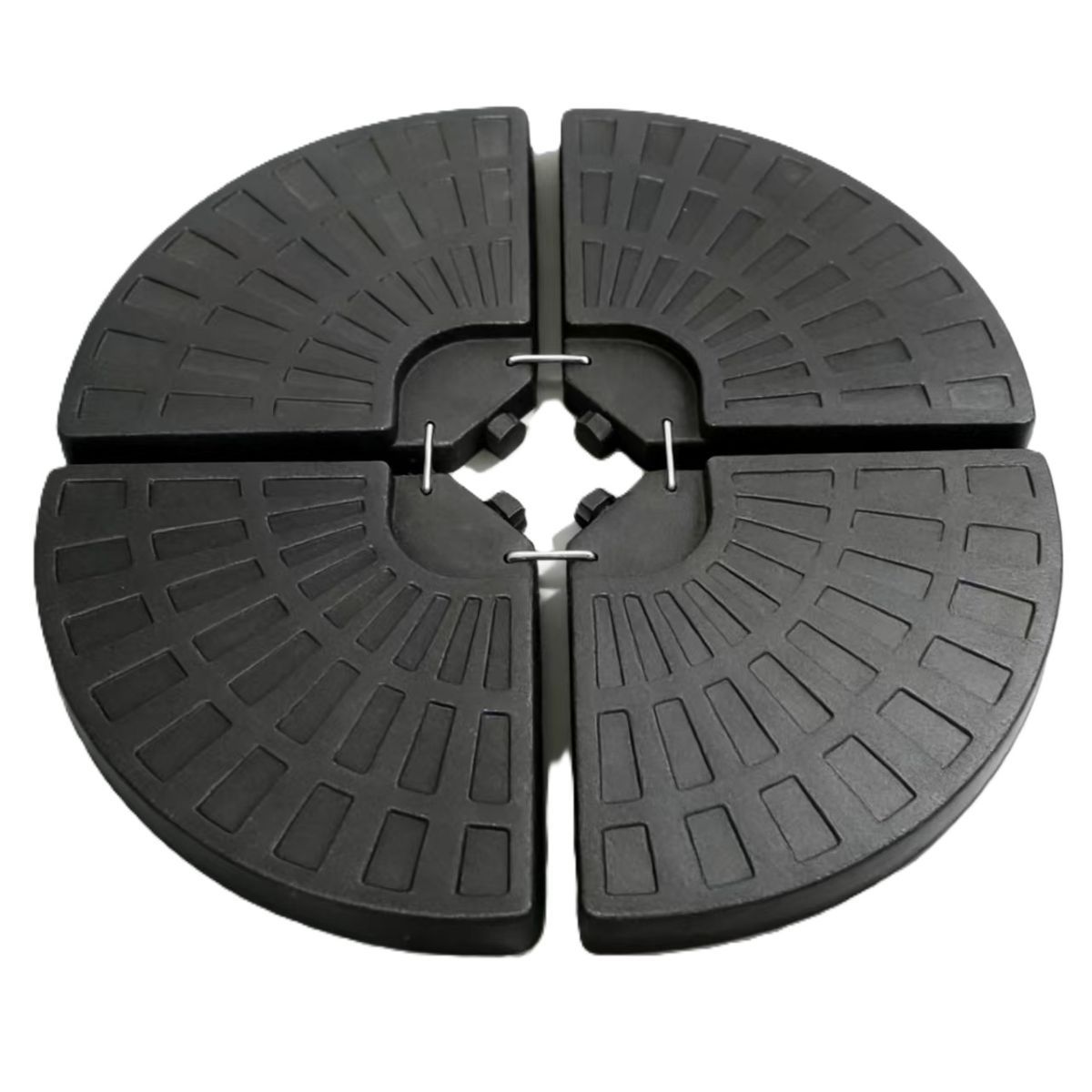 Ceruzo Parasoltegels - Vulbaar tot 66 kg - 4 Tegels - voor Kruisvoet - Afbeelding 3