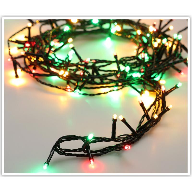 Kerstverlichting 480 led- 36m - three tone traditional - Timer - Lichtfuncties - Geheugen - Buiten - Afbeelding 2